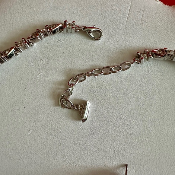 Titanic Heart of the Ocean necklace and earrings - Picture 6 of 8